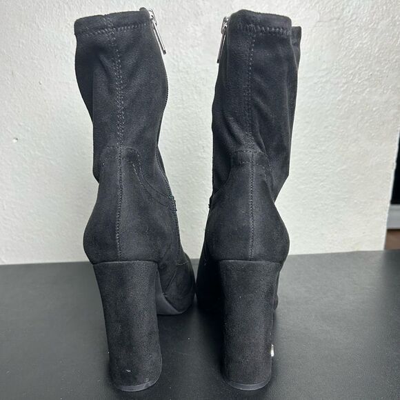 Circus NY Women’s Francis Suede Black Ankle Boots  Size 7.5 - Picture 4 of 10